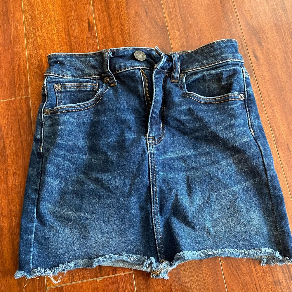 Denim Blue Skirt